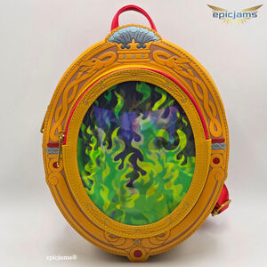 Loungefly Disney Snow White Evil Queen Magic Mirror Lenticular Mini Backpack Bag